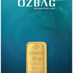 10 Gr. Özbağ Rafineri Külçe Altın