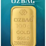 100 Gr. Rafineri Külçe Altın